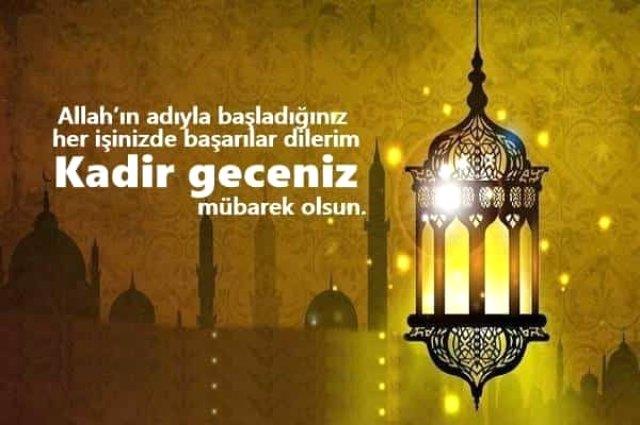 Kadir Gecesi söz