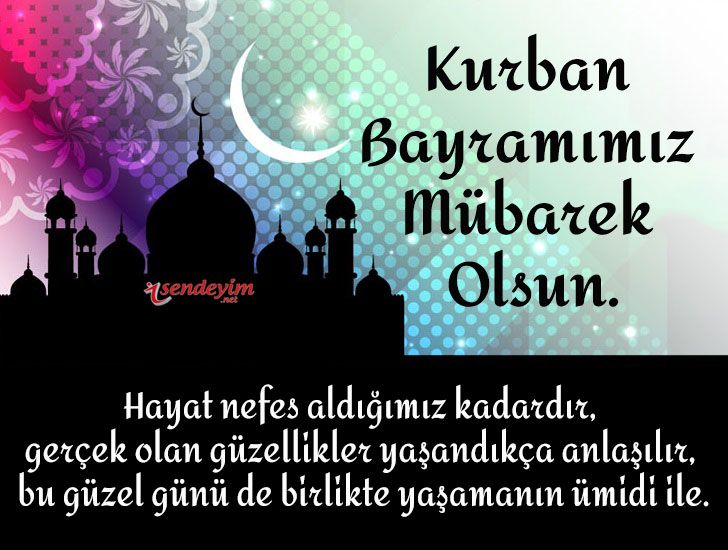 kurban bayramı söz