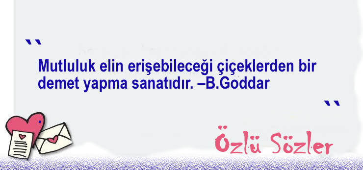özlü sözler